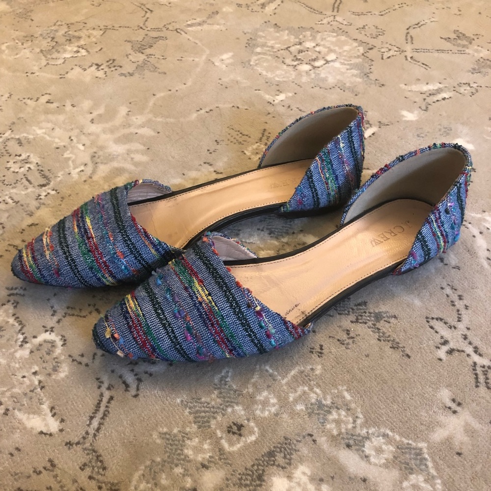 Jcrew d’orsay flats